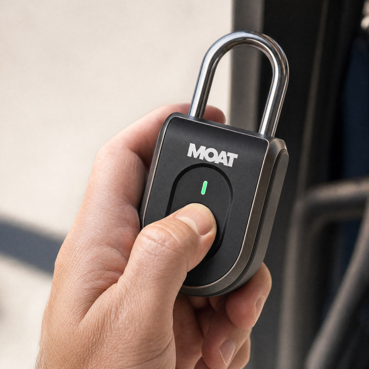 MOAT padlock feature