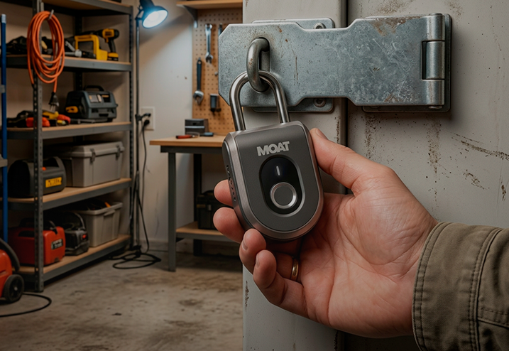 Workshop with MOAT lock